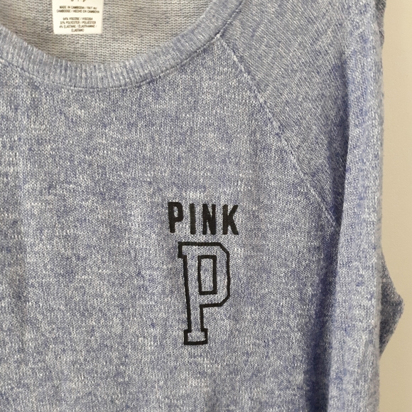 PINK VS Logo Knit Top - Picture 4 of 4